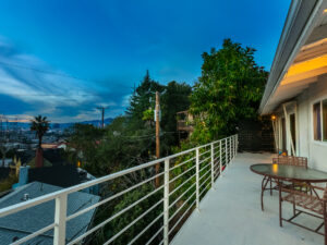 Balcony – Lower Floor